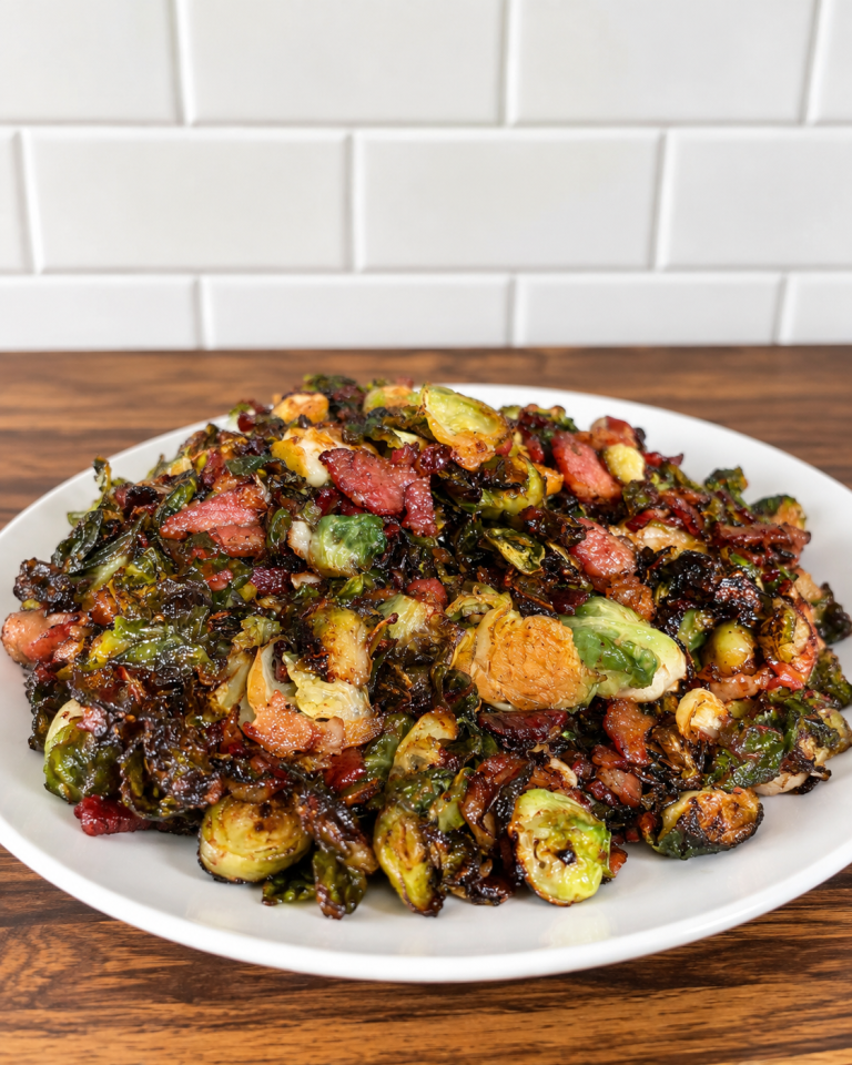 Maple Bacon Brussels Sprouts ♡